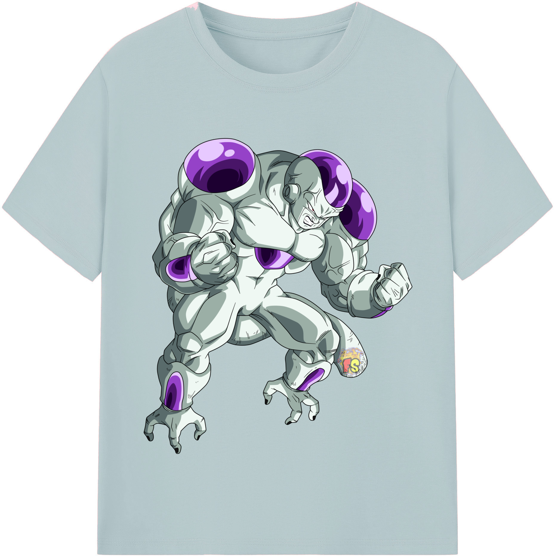 （画像用） ドラゴンボール フリーザ DRAGON BALL Frieza 綿100％半袖Tシャツ（フロントプリント）